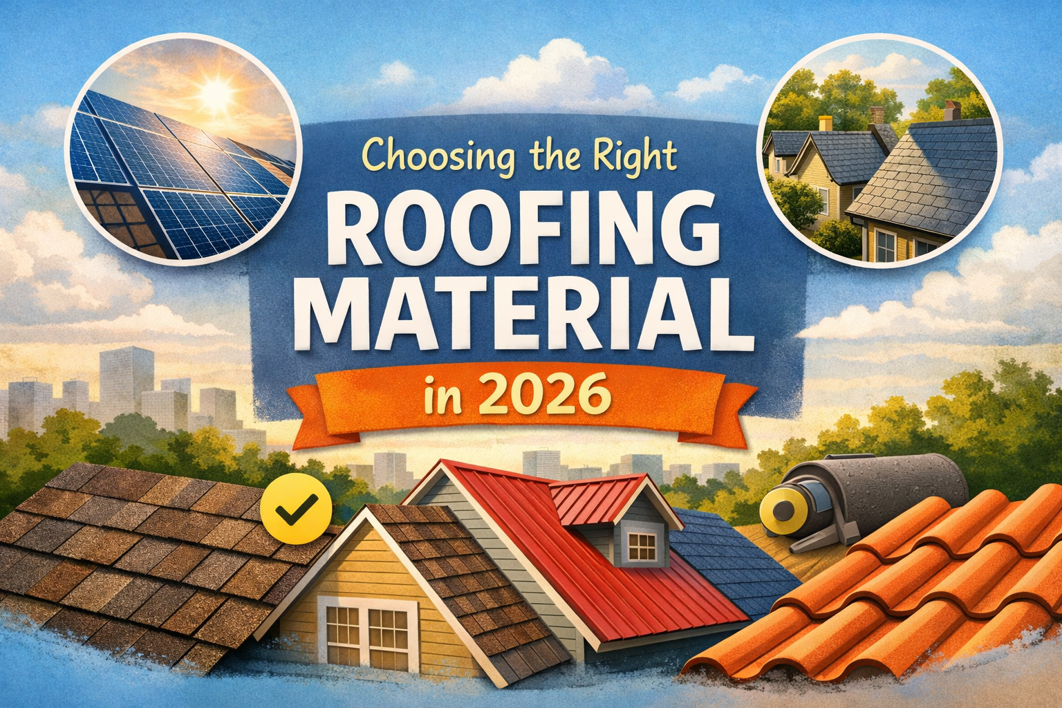 How to Pick the Best Roofing Material for Your Home in 2026