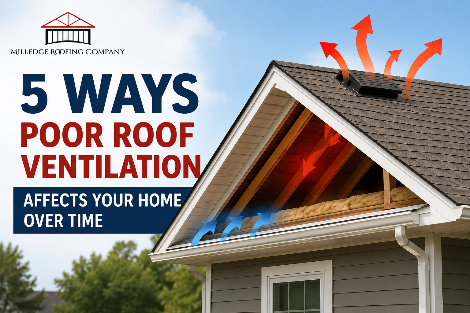 5 Ways Poor Roof Ventilation Affects Your Home Over Time