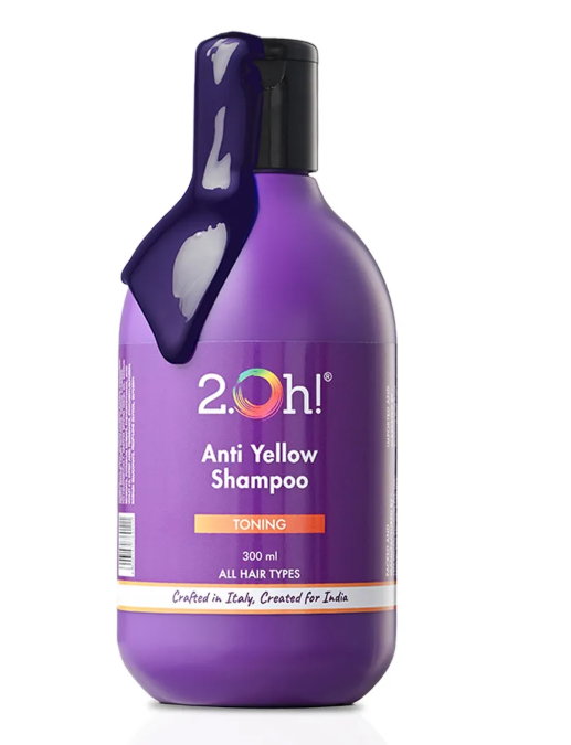 Combat Brassiness with Confidence: The Power of 2.Oh! Anti-Yellow Shampoo