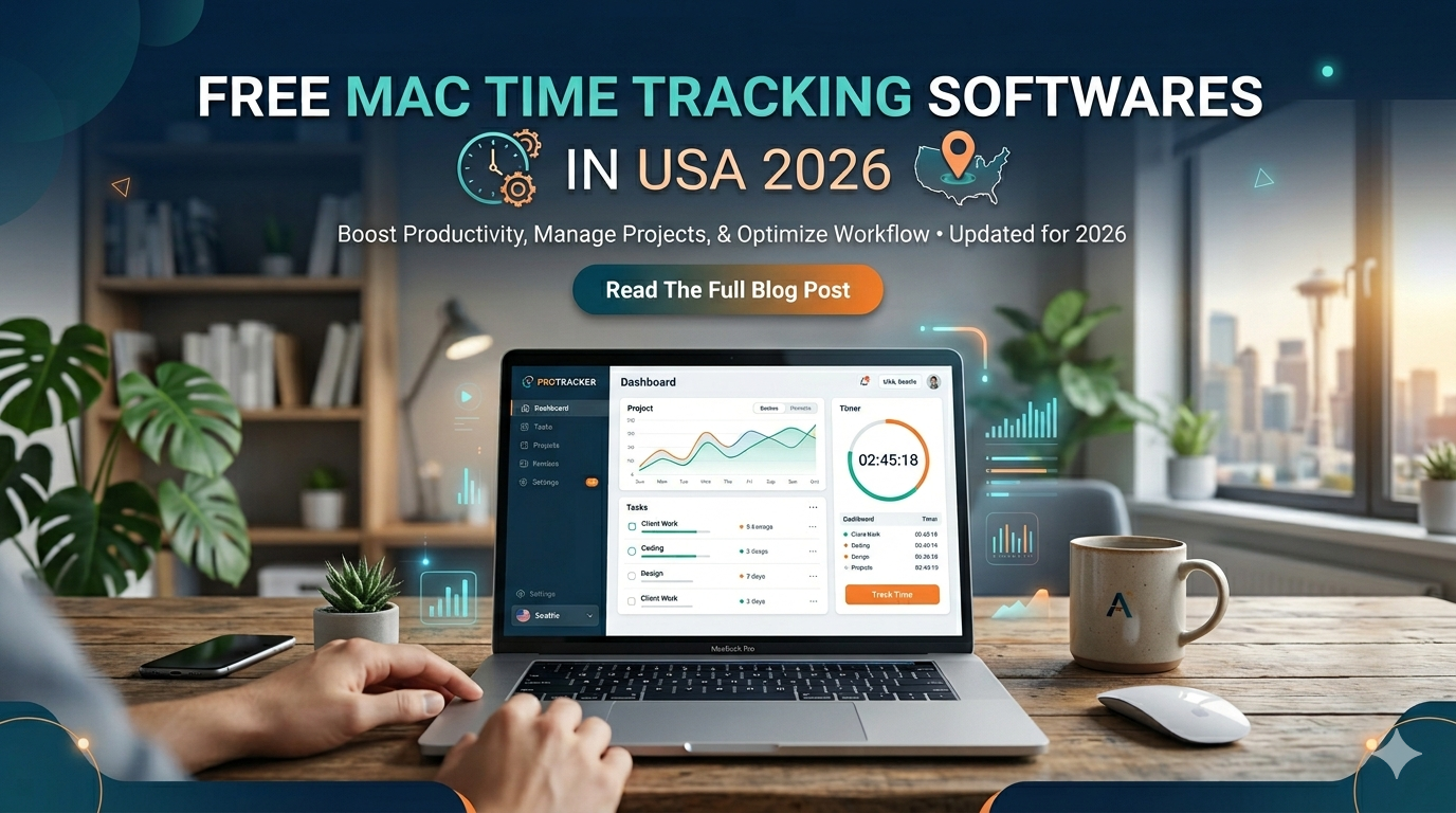Free Mac Time Tracking Softwares in USA 2026