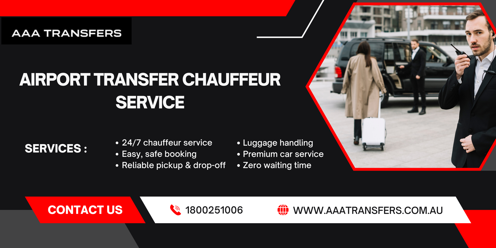 Airport Transfer Chauffeur Service | AAA Transfers