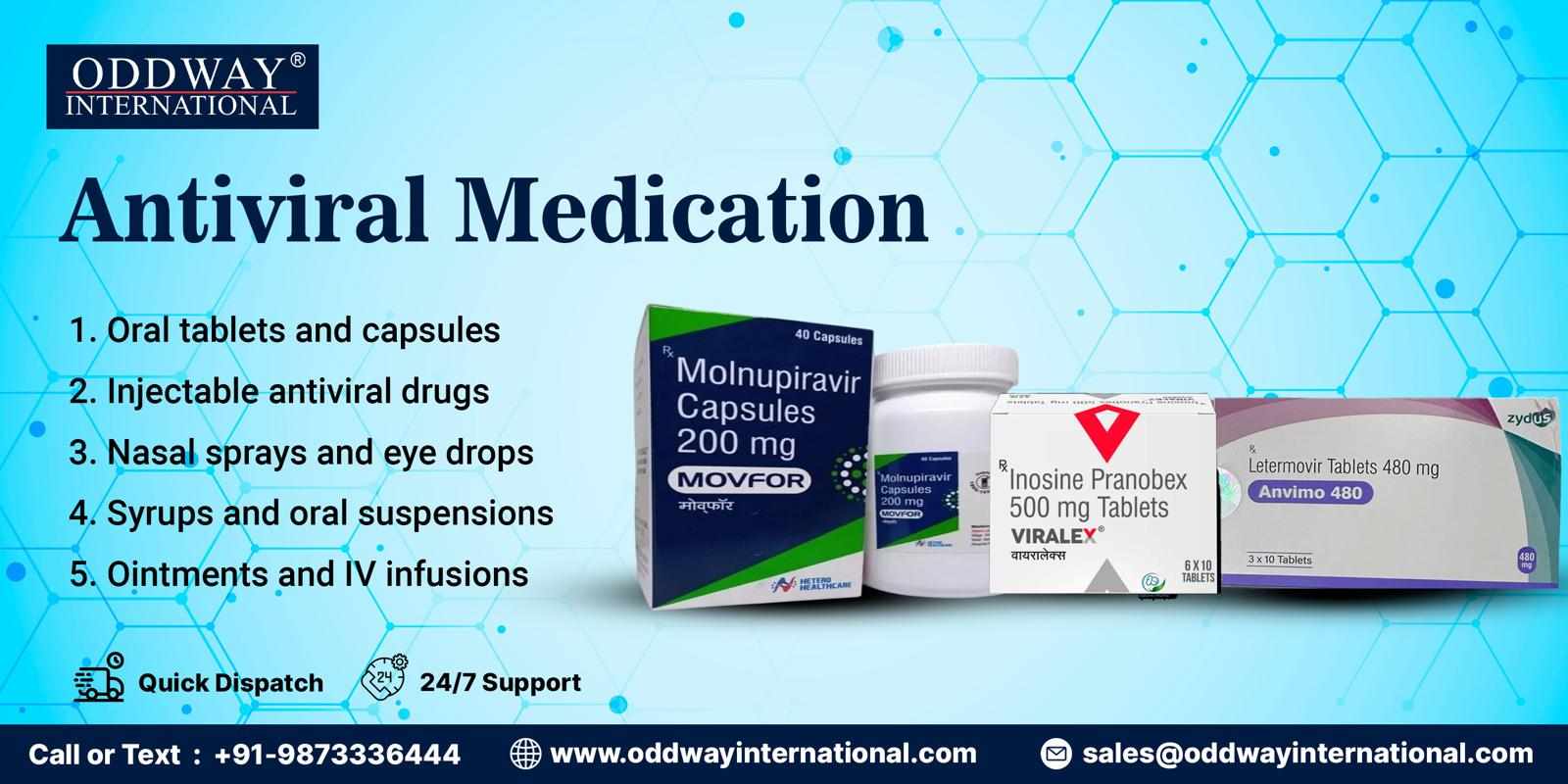 WholesaleMedicine | Antiviral Drugs Cost - Oddwayinternational