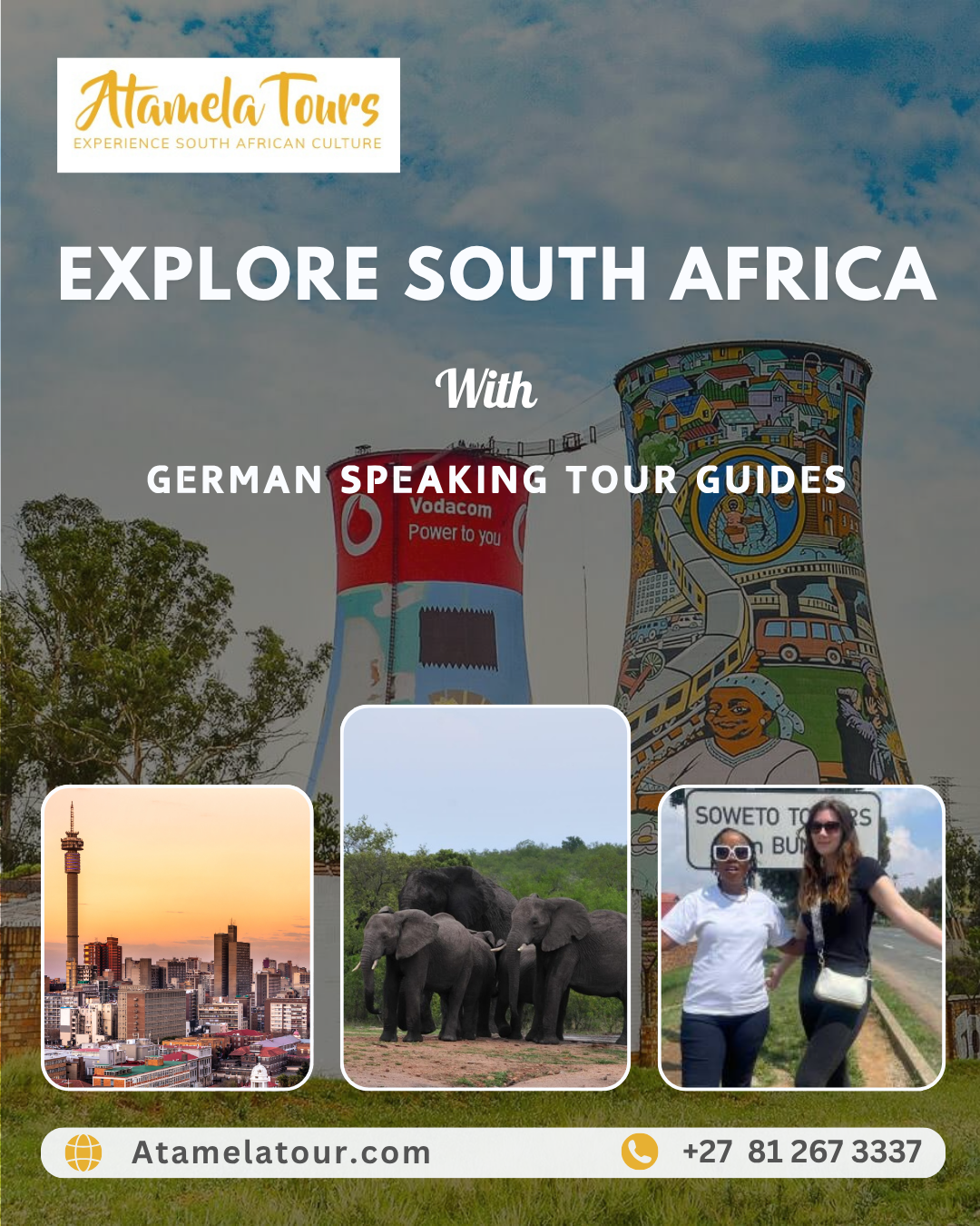 Explore Johannesburg with Skilled German-Speaking Guides for Authentic Experiences