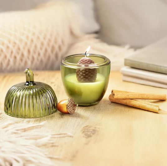 Buy Autumn & Decorative Mushroom Candles for Cozy Ambience