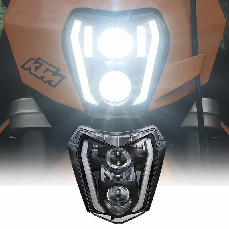 Installing LED Headlight on Your KTM Enduro