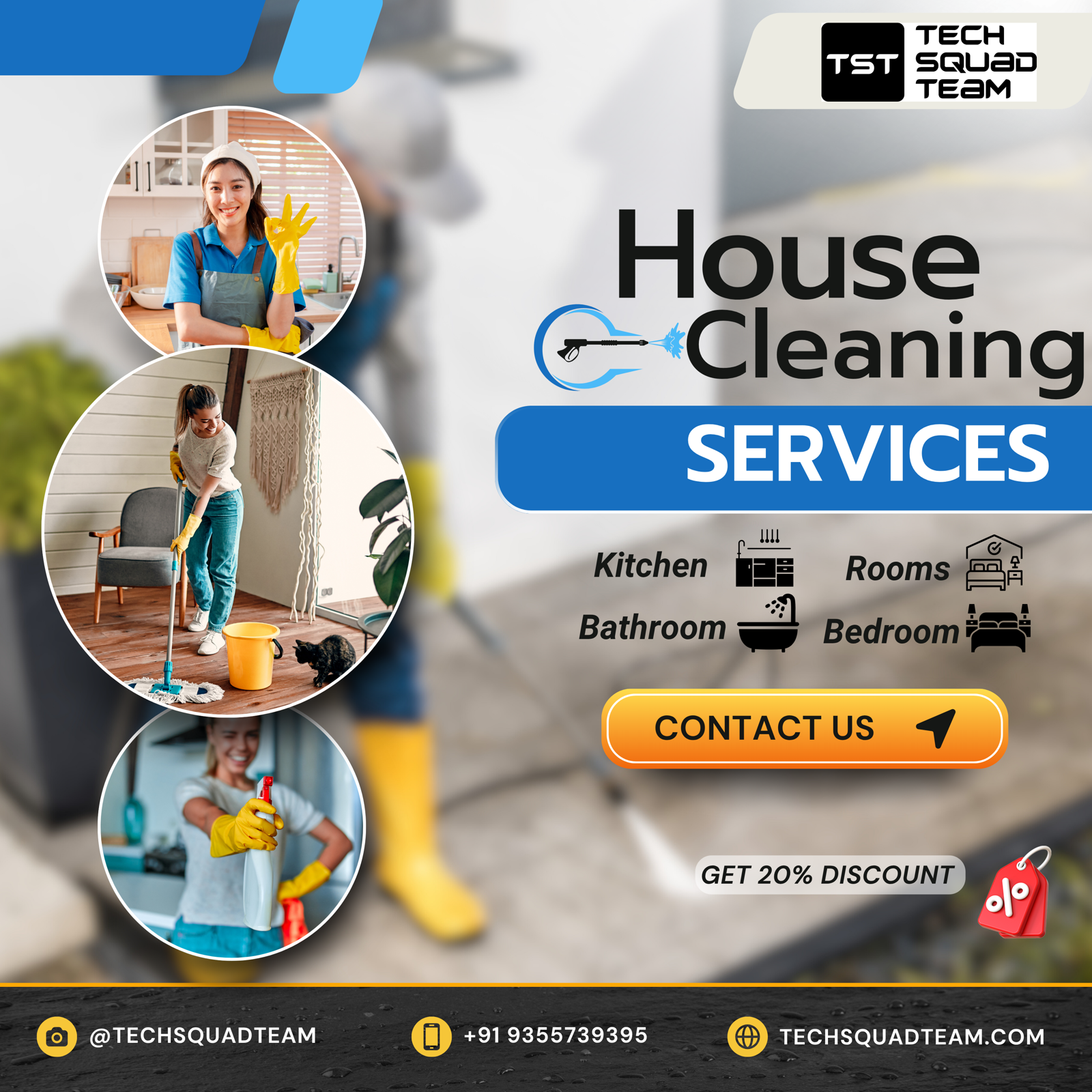 Deep home cleaning in ranchi