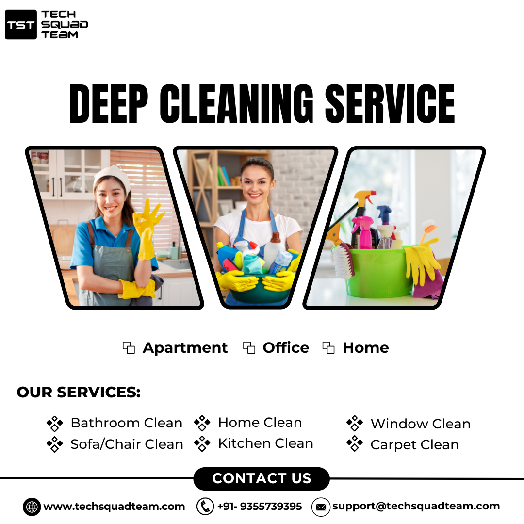 Deep home cleaning in Gurgaon