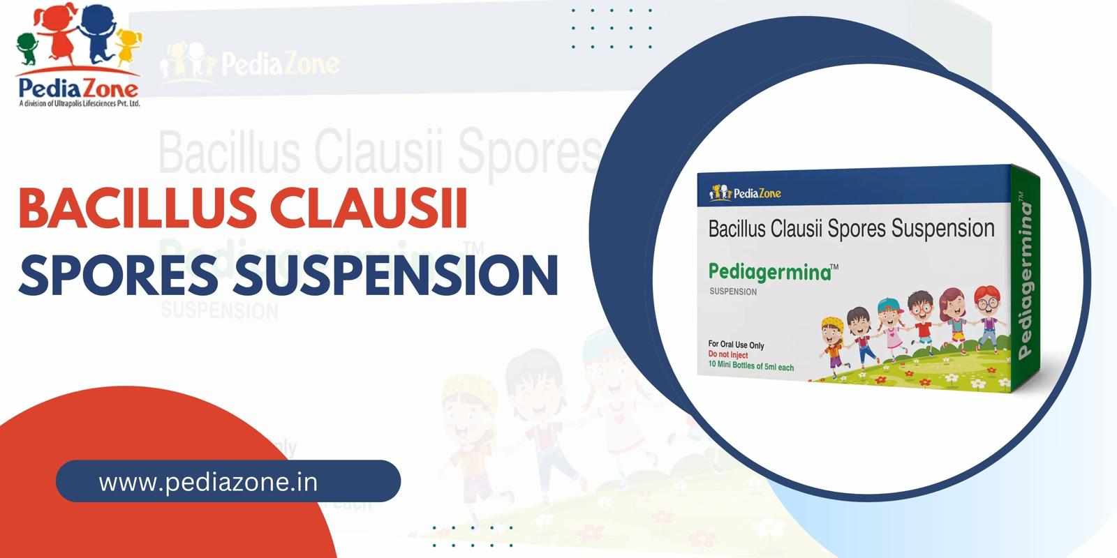 Pediagermina Ampoules - Bacillus Clausii Spores Suspension