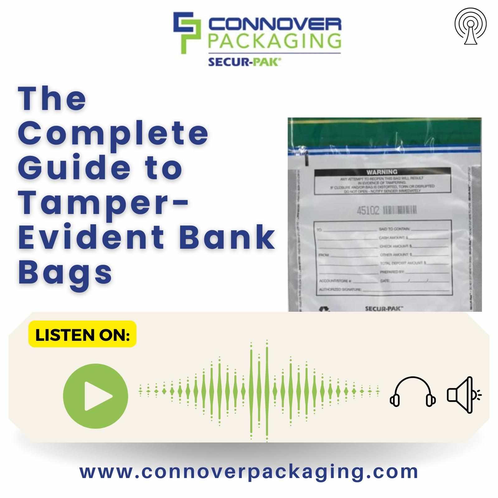 The Complete Guide to Tamper-Evident Bank Bags