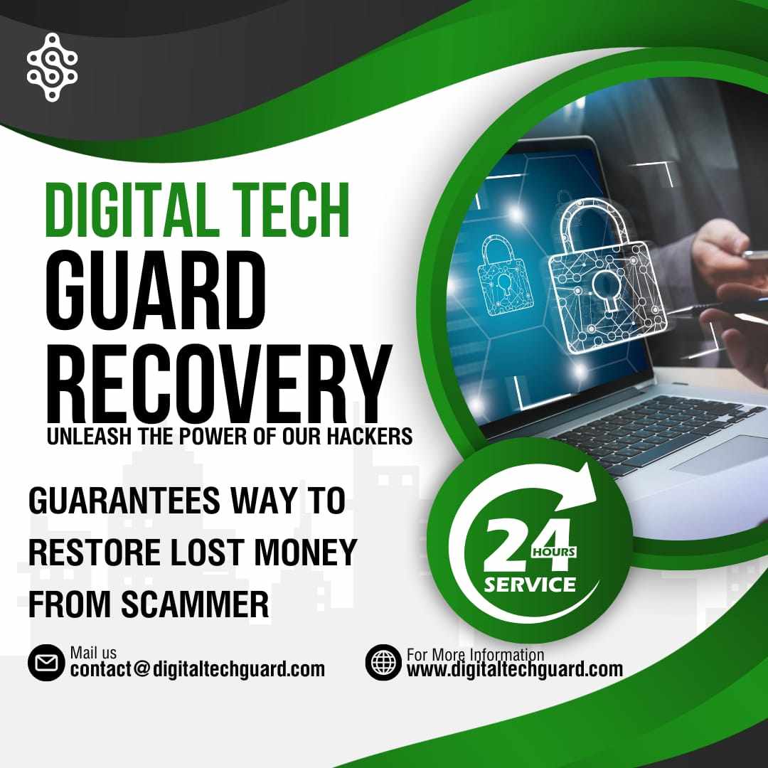 QUICK AND RELIABLE SOLUTIONS TO RECOVER LOST ASSET WITH DIGITAL TECH GUARD RECOVERY