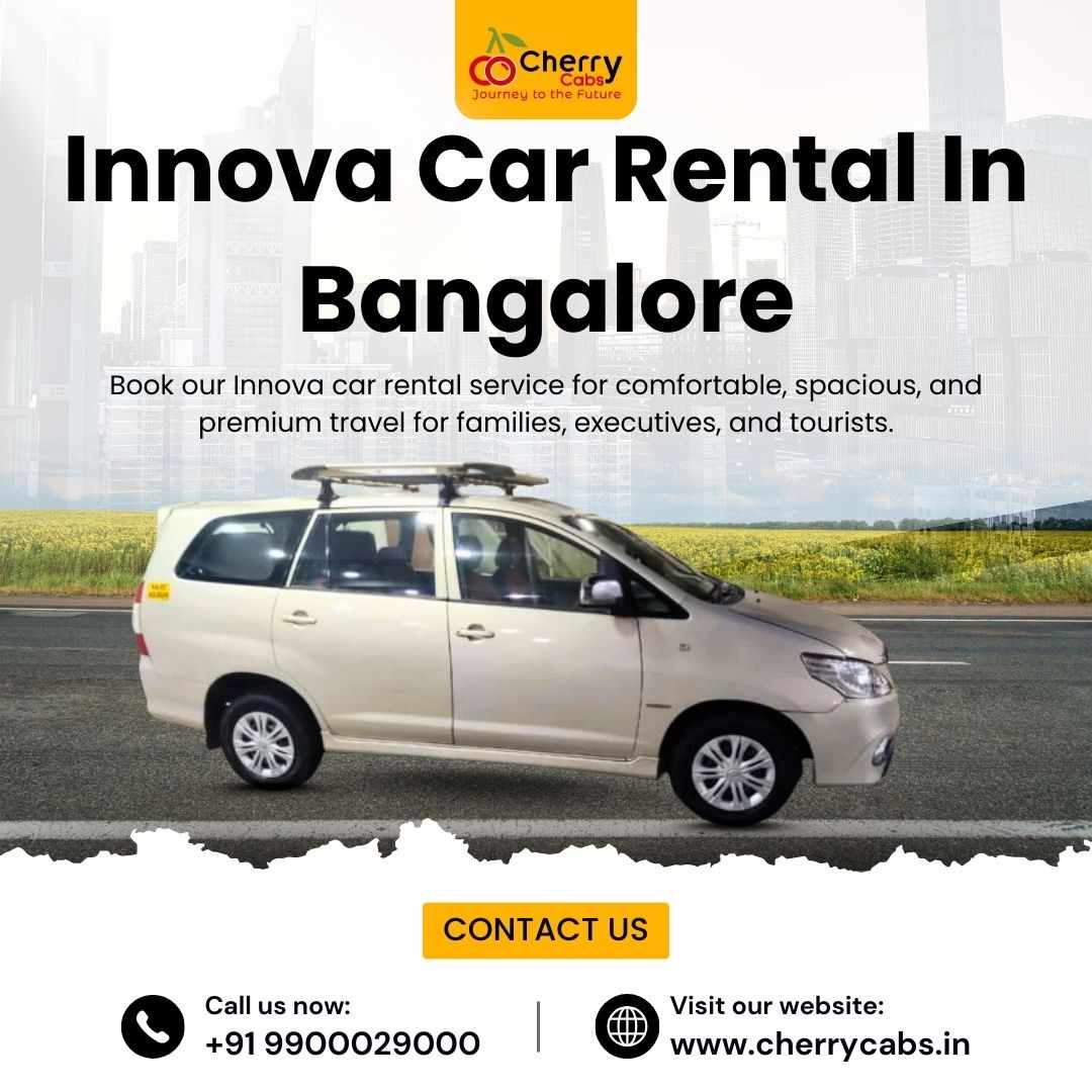 Innova Car Rental in Bangalore, Outstation & Airport Transfer