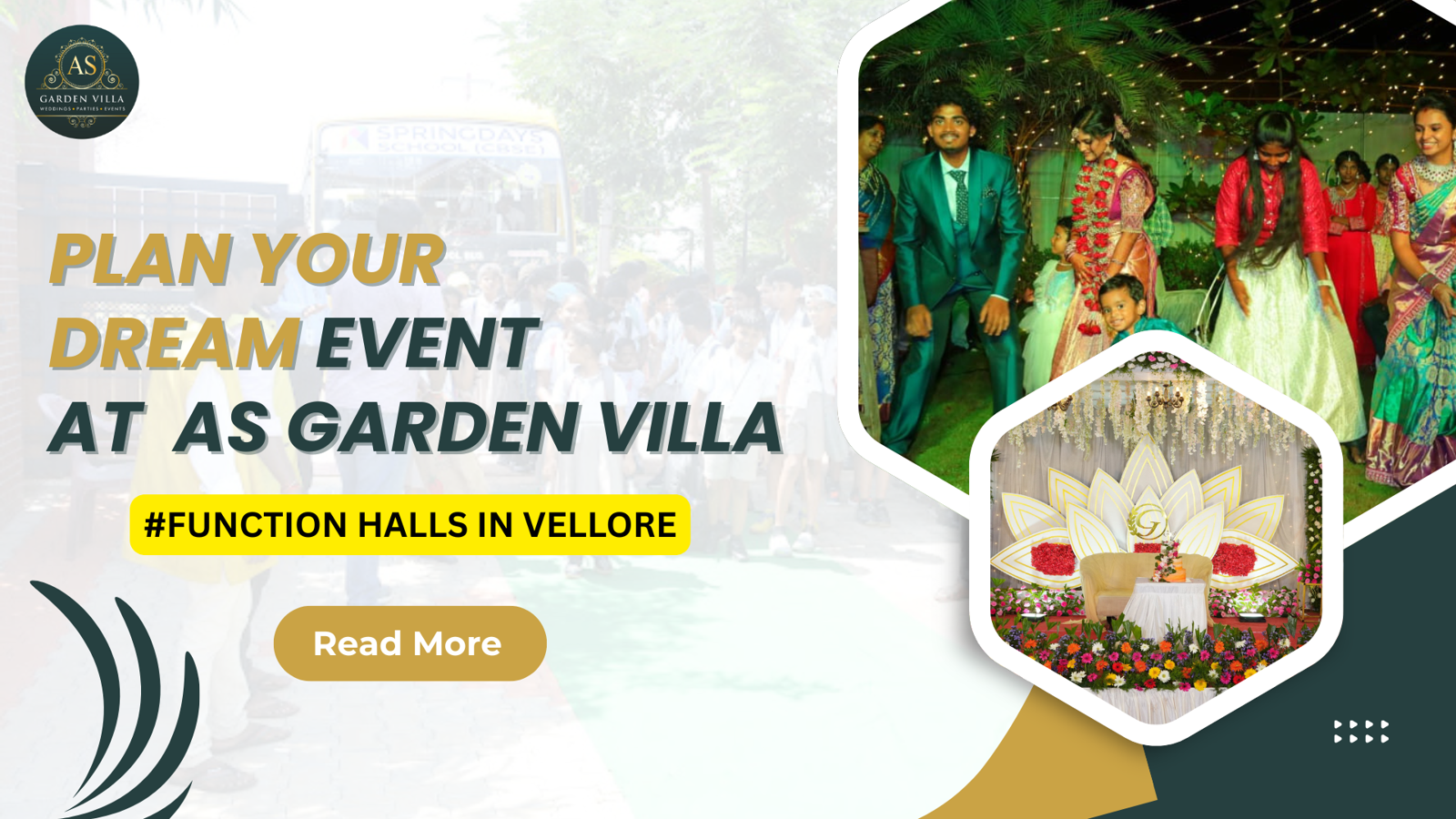 Premium Function Hall in Vellore for Weddings & Events