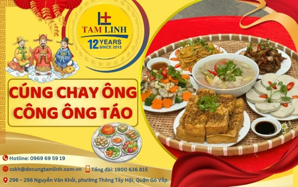 Cúng Chay Ông Công Ông Táo