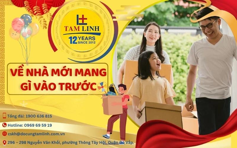 Về nhà mới nên mang gì vào đầu tiên