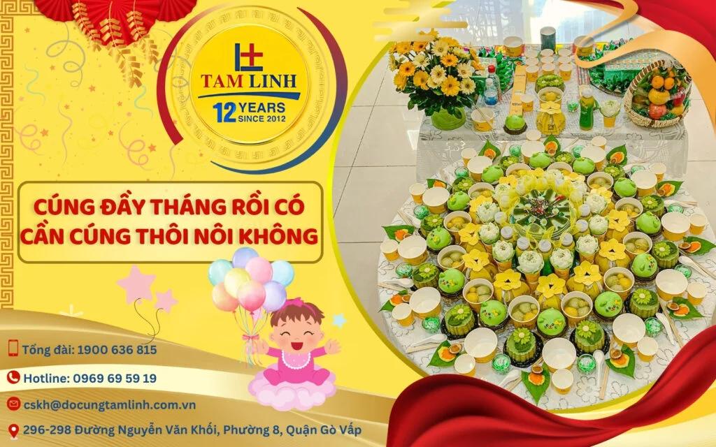 Cúng Đầy Tháng Rồi Có Cần Cúng Thôi Nôi Không