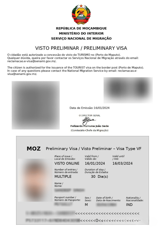 Mozambique Visa for Indian Citizens | Apply Online & Get Your Visa Quickly