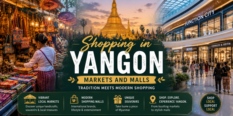 Shopping in Yangon: Markets and Malls (The Ultimate Traveler’s Guide)