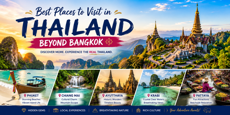 Best Places to Visit in Thailand Beyond Bangkok: Your Ultimate Travel Guide