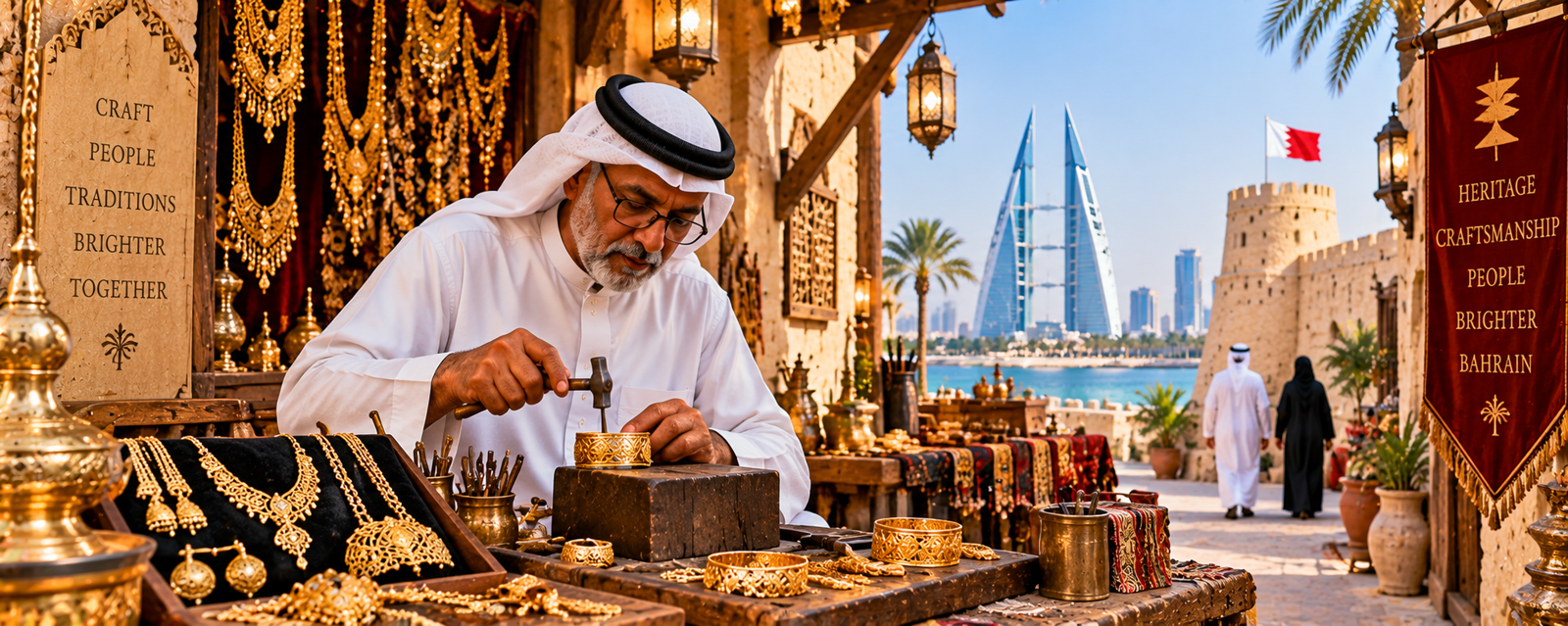 Exploring Bahrain's Traditional Jewellery-Making and Goldsmith Culture