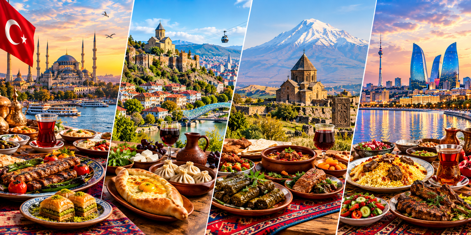 Food Journey Through Turkey, Georgia, Armenia and Azerbaijan