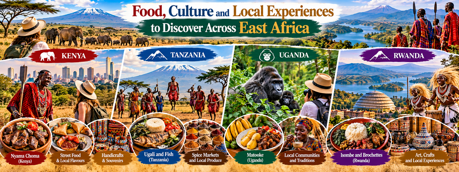 Food, Culture and Local Experiences to Discover Across East Africa