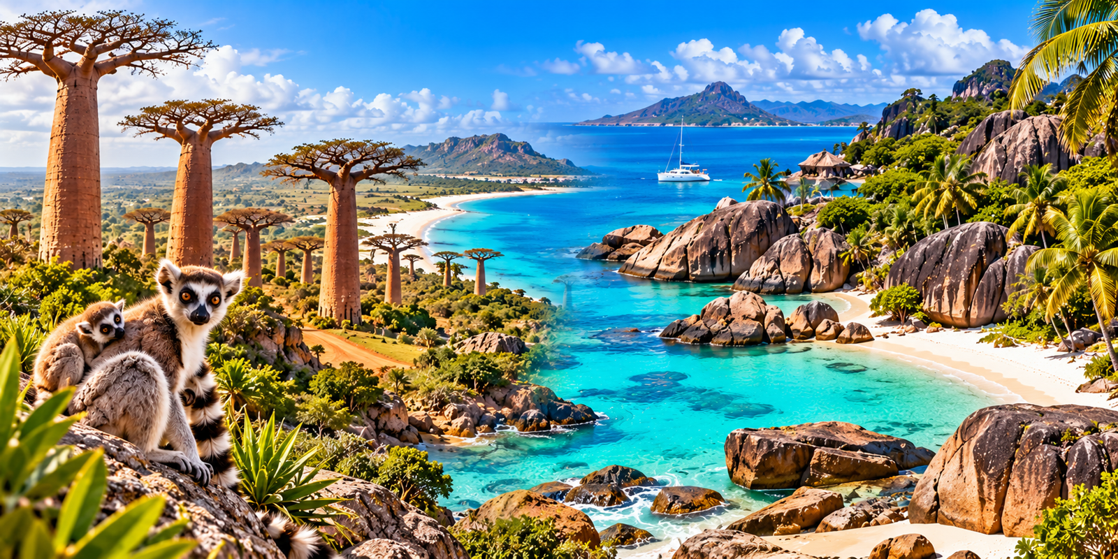 Best Beaches and Natural Attractions in Madagascar and Seychelles