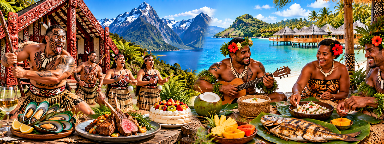 Food, Māori and Fijian Cultural Experiences for International Travellers