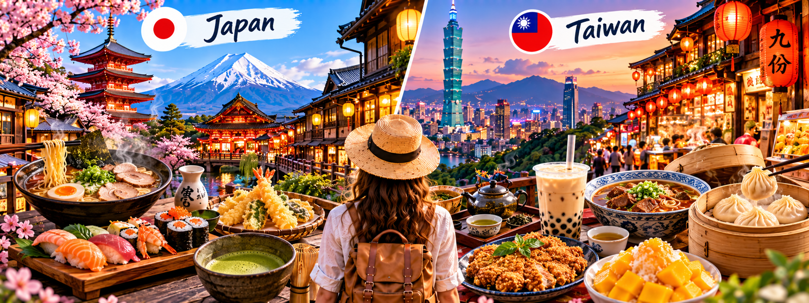 Food Adventures in Japan and Taiwan: Street Markets, Regional Dishes and Tea Culture