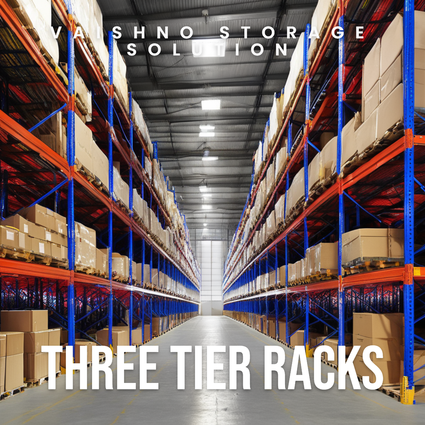 How Three Tier Racks Improve Warehouse Storage in Delhi