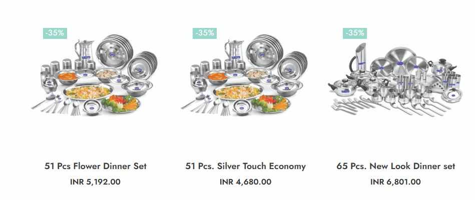 Stainless Steel Dinner Sets – A Perfect Blend of Durability and Elegance