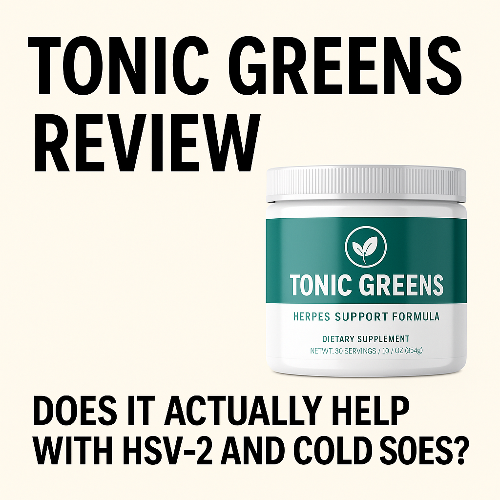 Tonic Greens Review: Does It Actually Help With HSV-2 and Cold Sores?