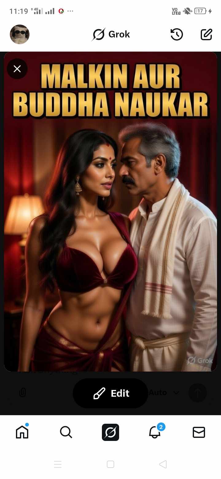 MALKIN AUR BUDDHA NAUKAR (The Dirty Game of Lust) 🔞🔥