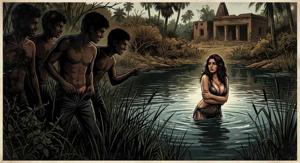 RITUAL 7: THE FORBIDDEN POND OF DAKARIA - PART 4 (THE MUDDY SLUT) 👿🚿🍑💦🍌👅🥒💥
