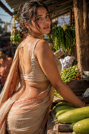 RITUAL 8 BEGINS: RIYA'S SATURDAY MARKET AUCTION - SOLD AS A HUMAN COMMODITY! 🛒🍑🔥💦