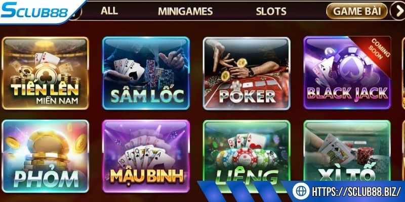 Game Bai Sclub88 – Da Nen Tang, Choi Muot Moi Thiet Bi