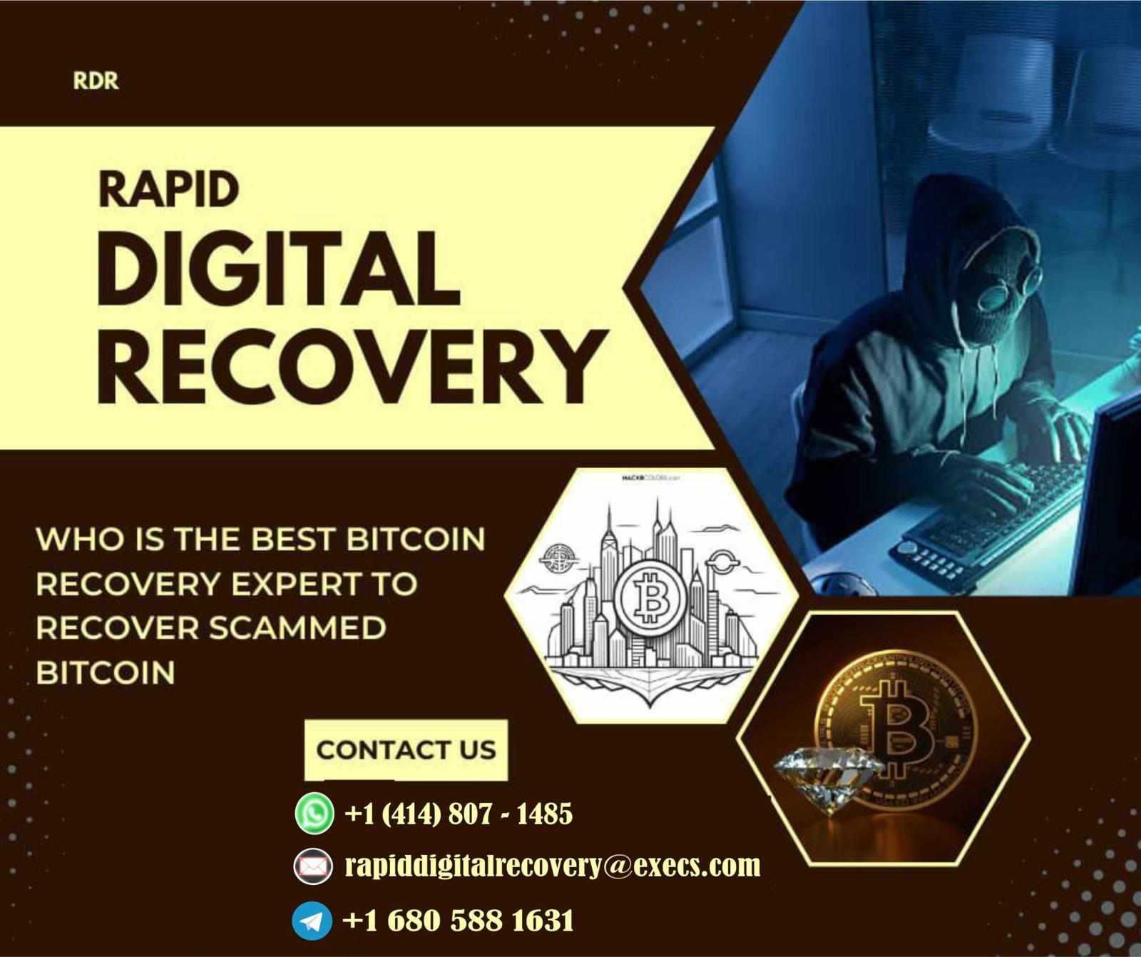BEST CRYPTO RECOVERY SERVICE: HIRE CRYPTO RECOVERY EXPERT: CONSULT RAPID DIGITAL RECOVERY