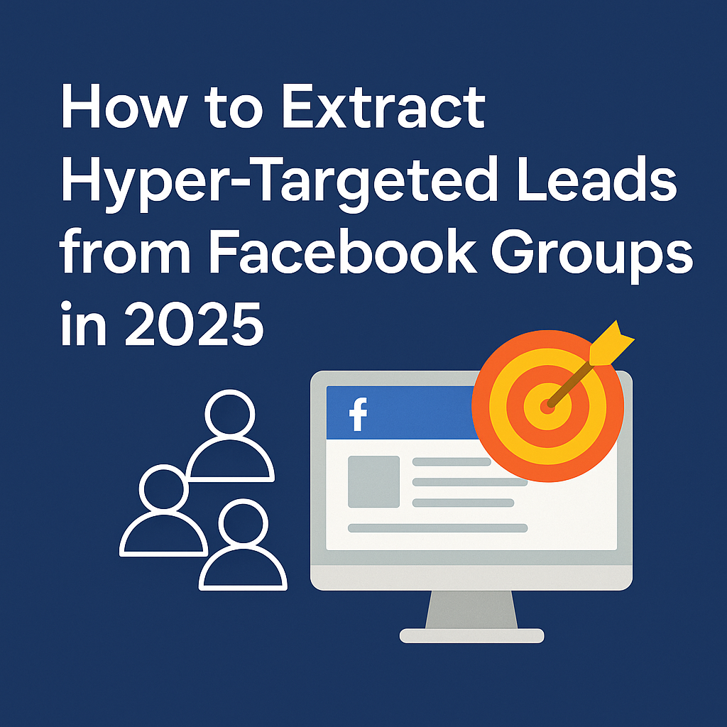 How to Extract Hyper-Targeted Leads from Facebook Groups in 2025