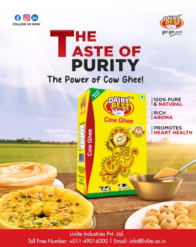 Dairy Best Cow Ghee – A Healthy Tradition for Modern Kitchens