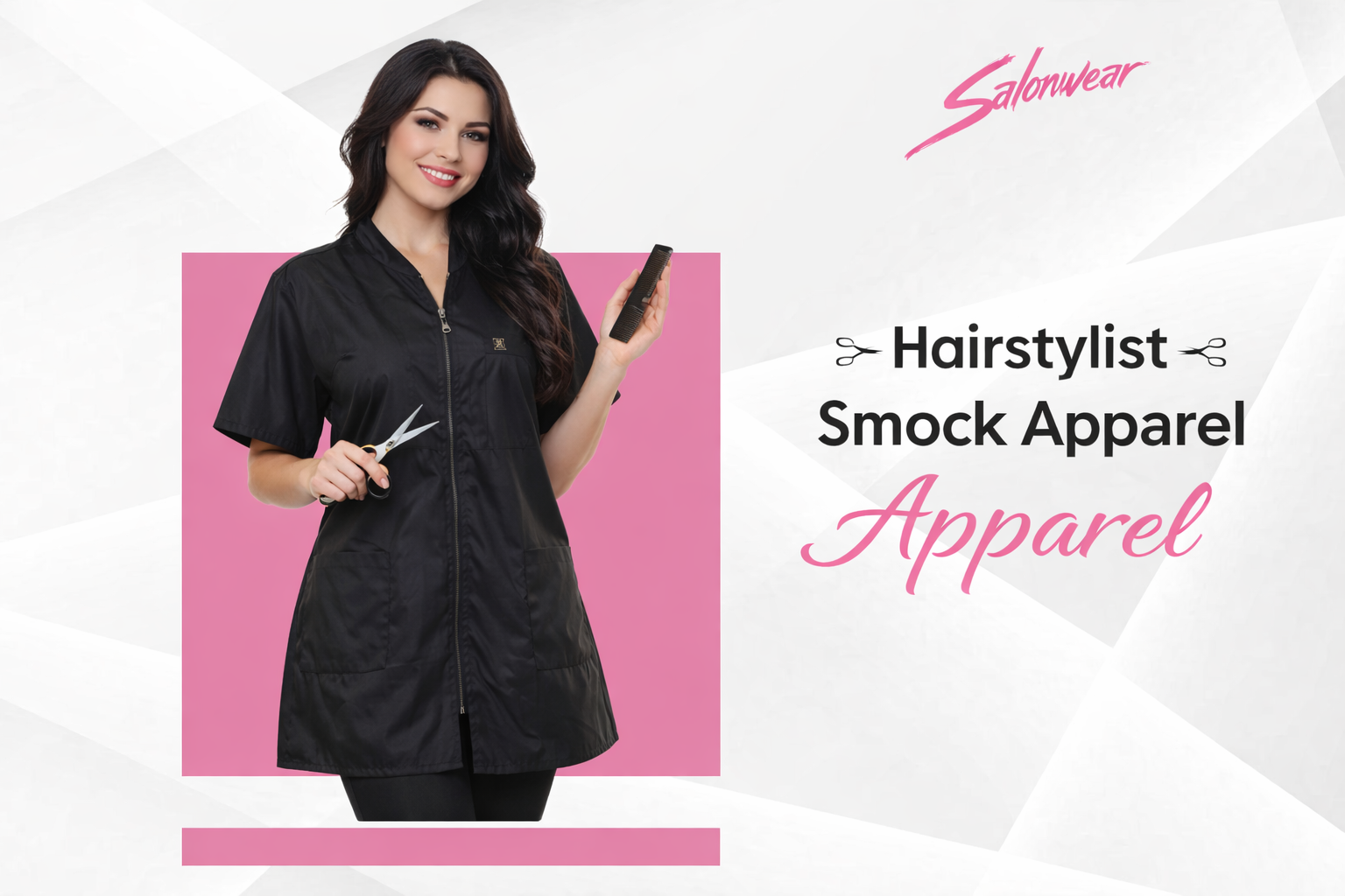 Shop Hair Stylist Smocks Apparel | Salonwear for Modern Salons