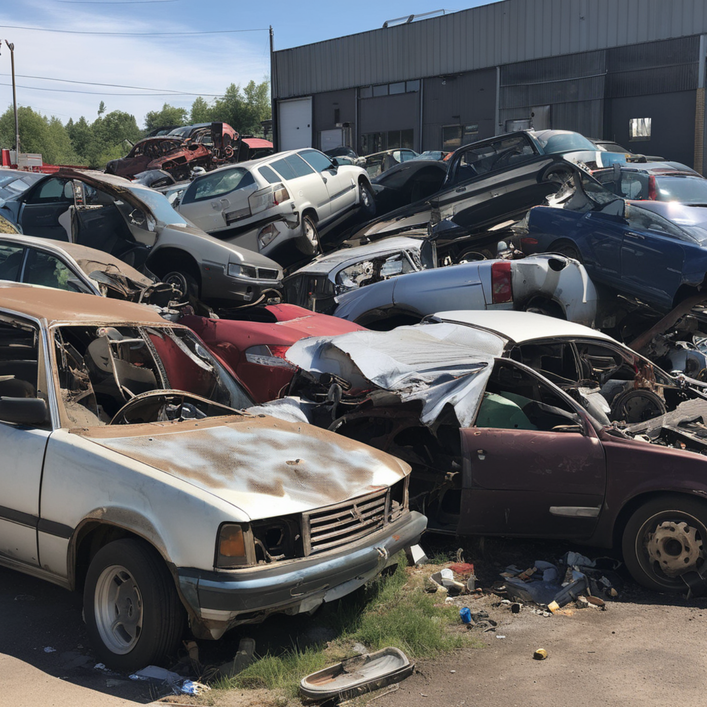 The Scrap Yard in Thornhill will pay you a fair price for your old car