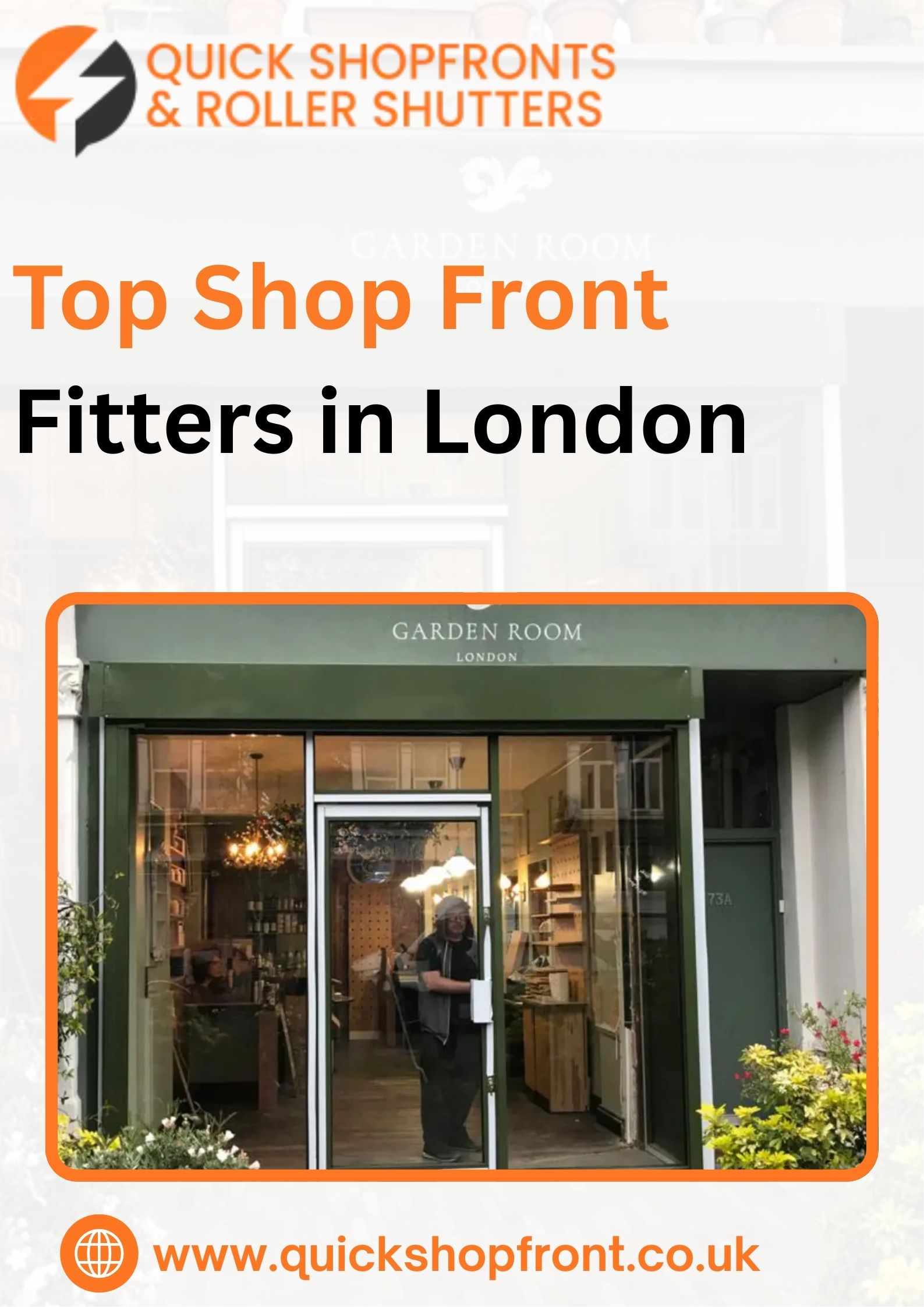 Quick Shopfronts: Top Shop Front Fitters in London