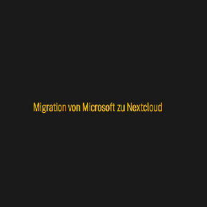 Microsoft-zu-nextcloud logo