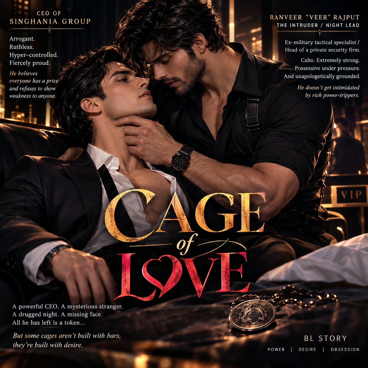 CAGE OF LOVE (Hindi Chapter)🔞 Adult Only ( Dark Romance, Revenge)