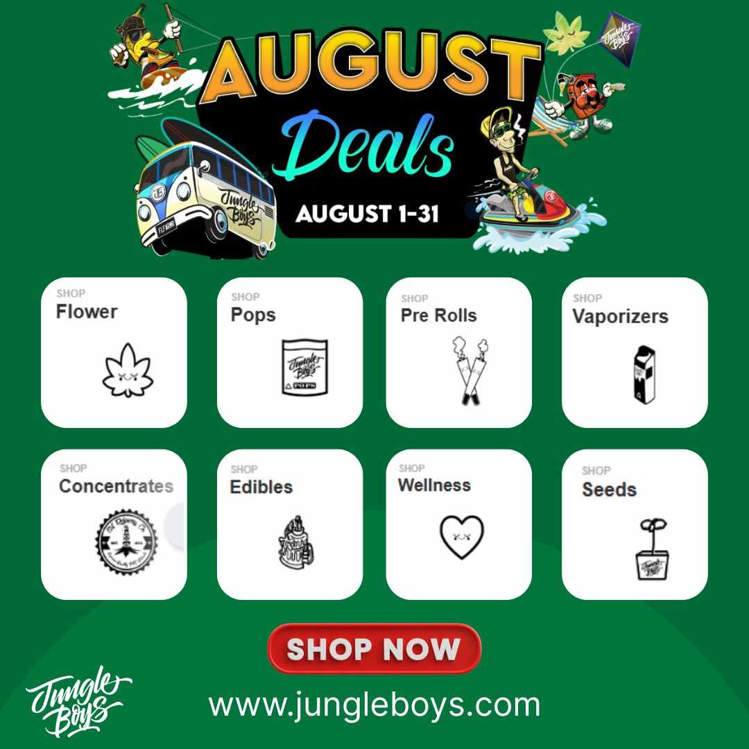 Find Cannabis Flower, Wellness Products, Edibles & More at Jungle Boys