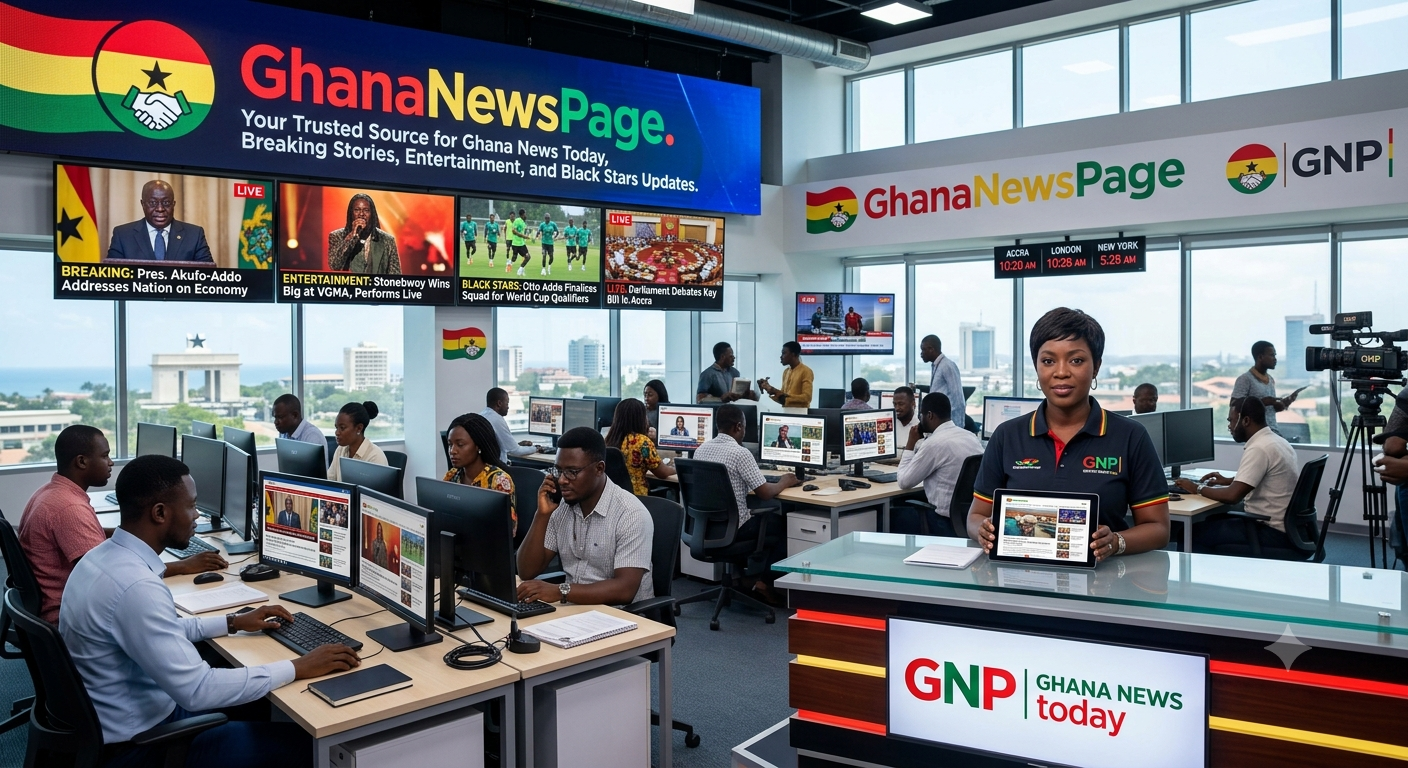 GhanaNewsPage: Your Trusted Hub for Latest Ghana News, Politics, Sports, Entertainment, and African Trends