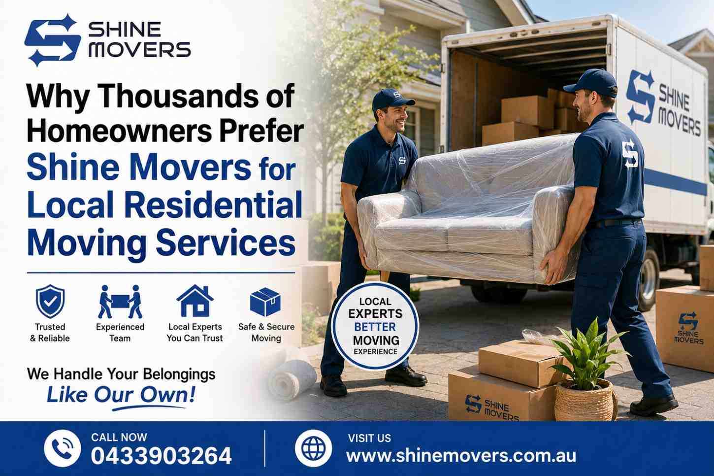 Why Thousands of Homeowners Prefer Shine Movers for Local Residential Moving Services