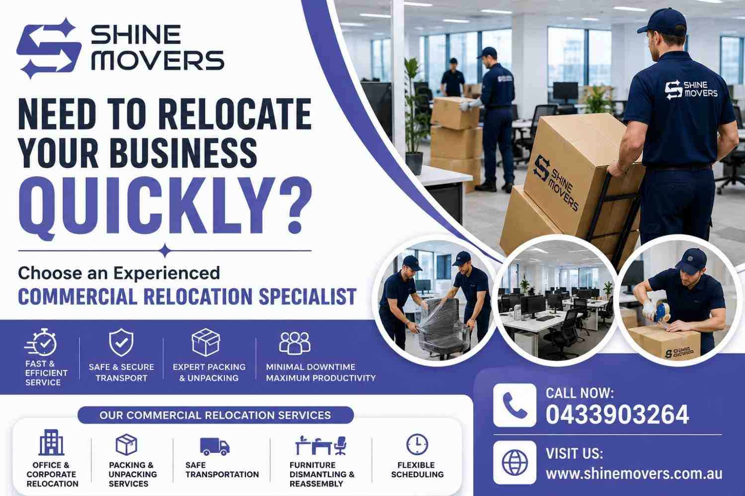 Need to Relocate Your Business Quickly? Choose an Experienced Commercial Relocation Specialist