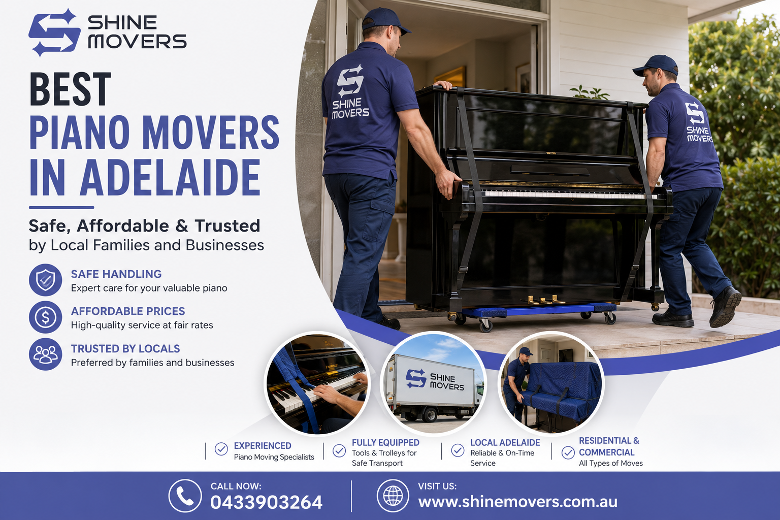 Best Piano Movers in Adelaide – Safe, Affordable & Trusted by Local Families and Businesses