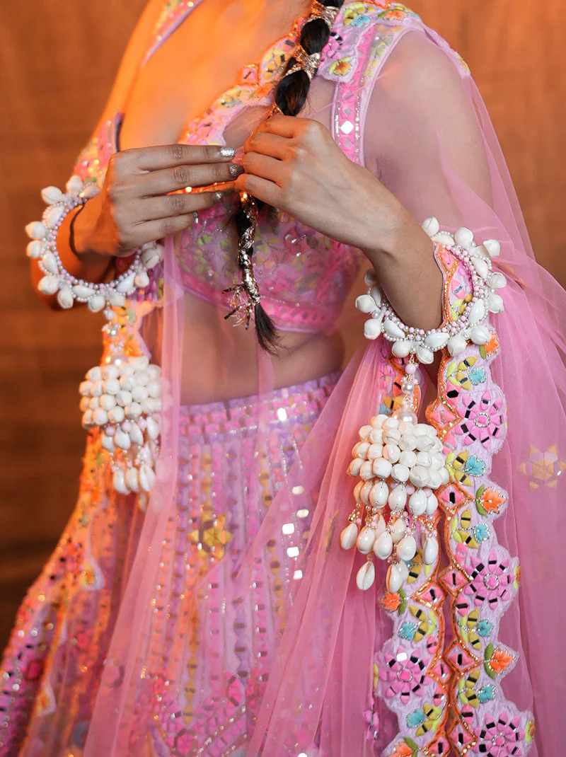 Elegant Floral Jewellery for Bride – VAIDAAN Exclusive Designs