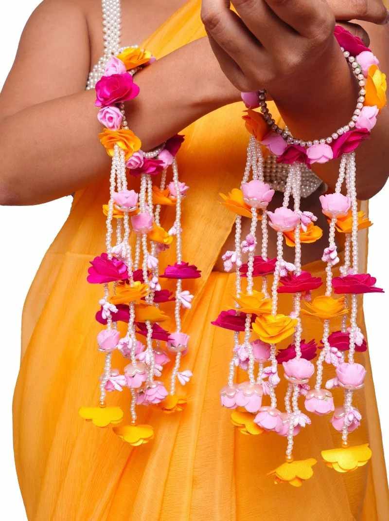VAIDAAN Floral Jewellery for Bride: Elegant Accessories for Every Wedding Function